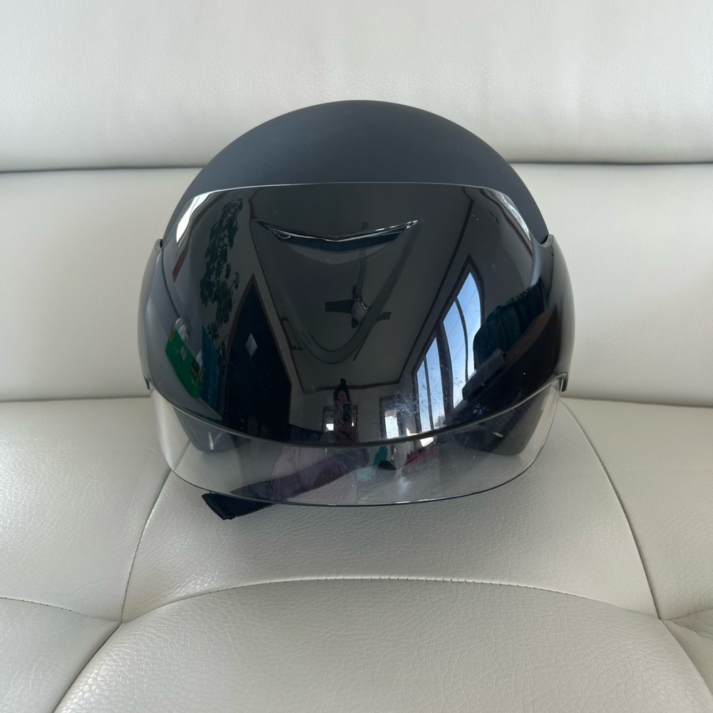 Harley-Davidson Women's Half Helmet w/ Retractable Sun Shield - Size M - Picture 9 of 9